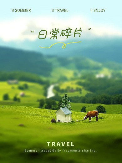 简约大气摄影风旅行日常碎片分享小红书