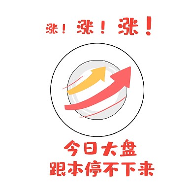 股票表情包跌股票上涨牛市