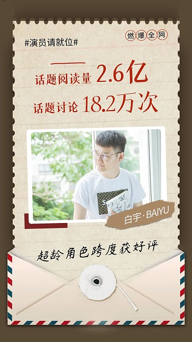 创意喜报战报宣传安利海报明星应援