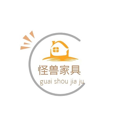 简约怪兽家具logo