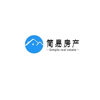 简易房产创意简约平面logo设计