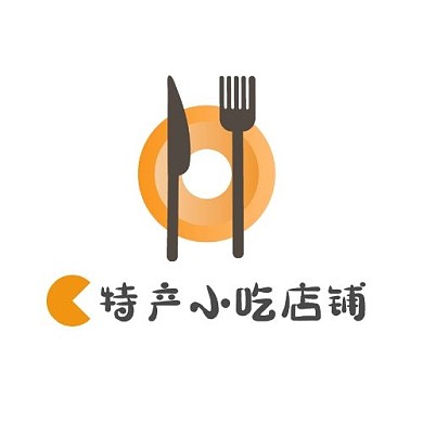 特产小吃店铺美食企业LOGO
