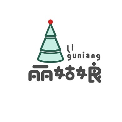 丽姑娘电商护肤品logo