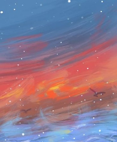艺术油画抽象肌理iwatch表盘背景