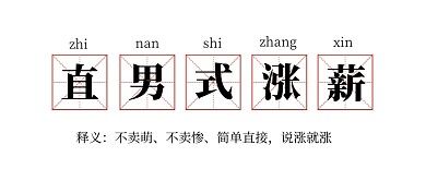 直男式涨薪公众号封面首图