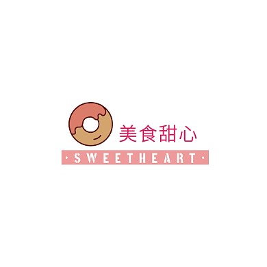 创意简约卡通餐饮甜品蛋糕美食logo