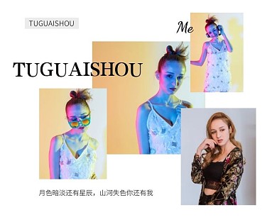 人物写真不规则拼图