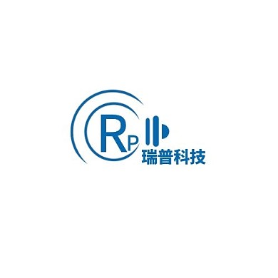 瑞普科技字母简约蓝色LOGO