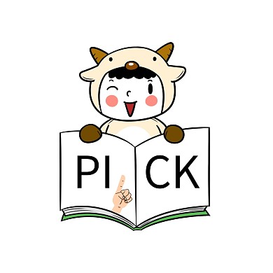 pick卡通简约书形象表情图