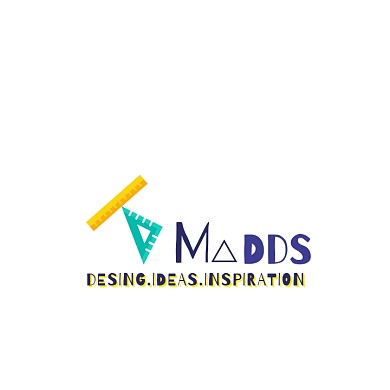 madds室内设计卡通蓝黄logo