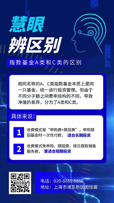 金融产品基金购买推荐手机海报