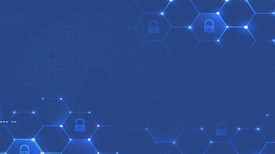 图怪兽原创元素科技风风格主题海报背景