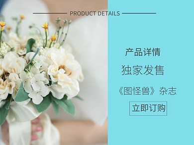 杂志独家发售公众号横版图