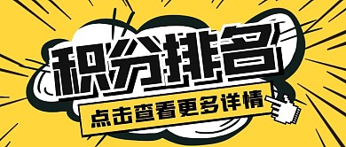 积分排名黄色公众号封面