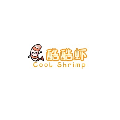 酷酷虾海鲜市场品牌广告LOGO