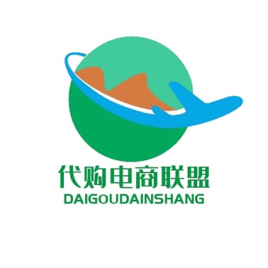 电商联盟绿色卡通简约大气LOGO