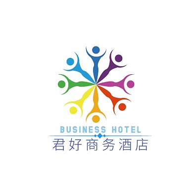 商务酒店logo