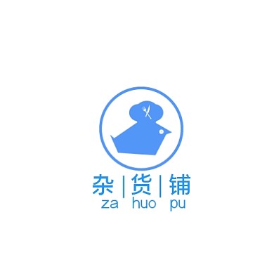 杂货铺平面设计logo