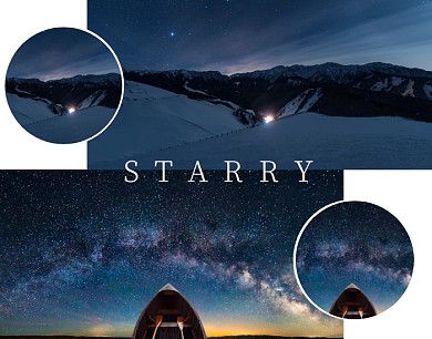 星空  几何  英文 照片 拼图