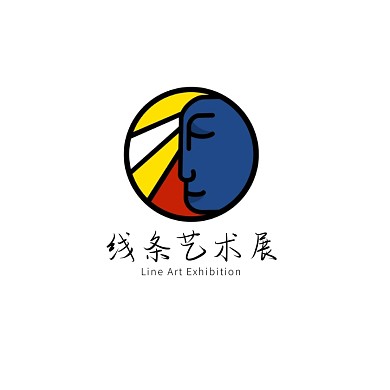 创意彩色扁平艺术宣传logo标志