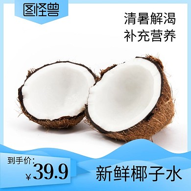 椰子水天猫淘宝主图直通车