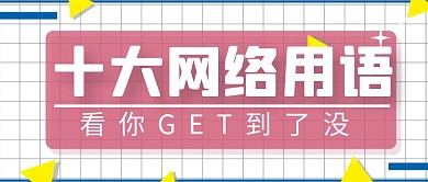 十大网络用语