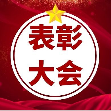 表彰红色大气质感简约红包公众号次图