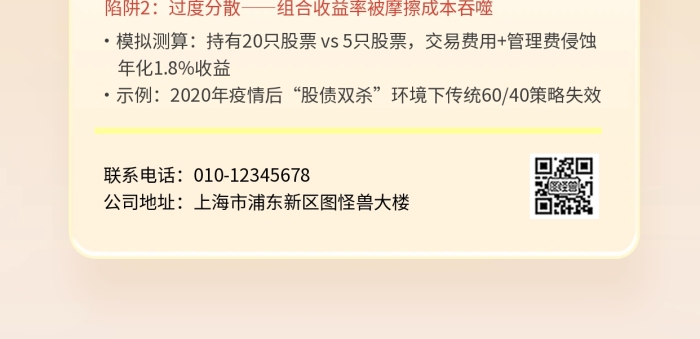 金融知识经验分享全屏海报