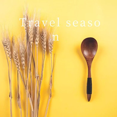 蓝色简约旅行建筑手机微博封面