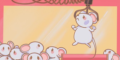图怪兽原创元素鼠年海报