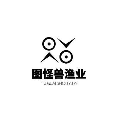 海鲜鱼类抽象图标