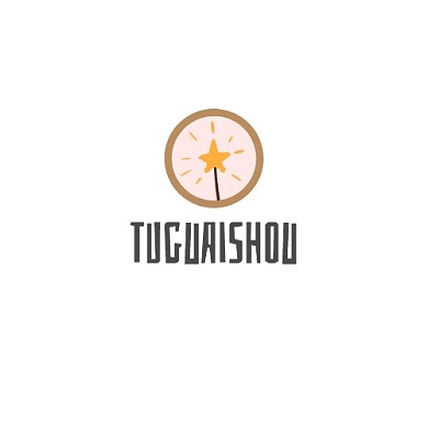 仙女棒手绘卡通logo设计