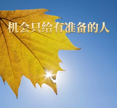 机会只给有准备的人炒黄金投资理财