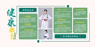 医院宣传栏