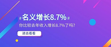 人均可支配收入公众号封面