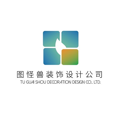 绿色商务装饰设计logo设计