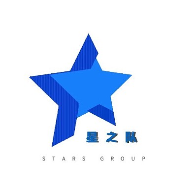 蓝色运动星之队LOGO 