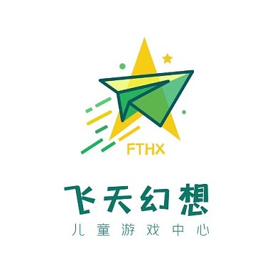 logo设计儿童游乐场卡通头像