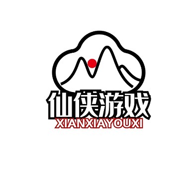 仙侠游戏logo宣传推广大气通用