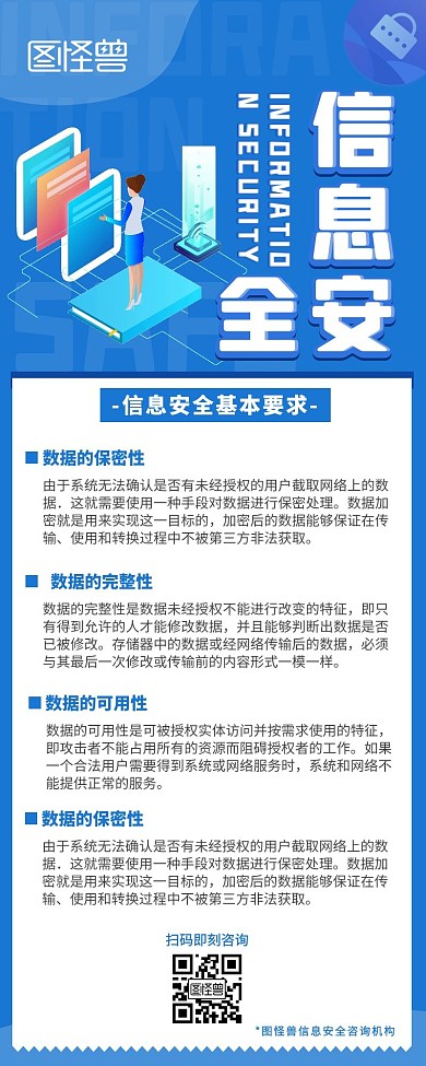 信息安全营销长图
