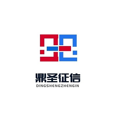 双鼎鼎耳征信简约公司标志设计