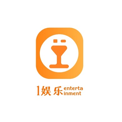 l娱乐黄色创意字母平面LOGO