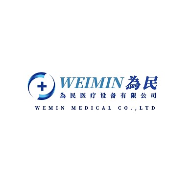 医疗设备中英文文字简约logo