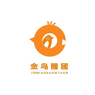 金鸟形状LOGO设计