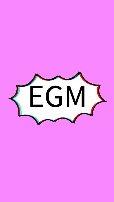 手机壁纸简约纯色抖音流行语EGM手机壁纸