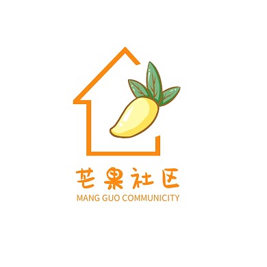 水果芒果LOGO设计