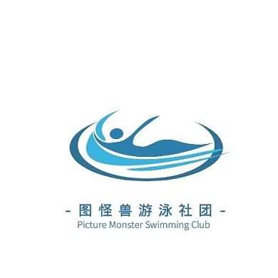 游泳社团logo