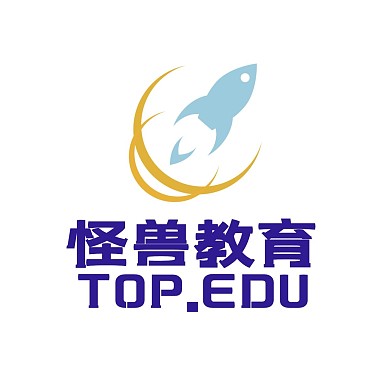 蓝色简约教育机构红包头像