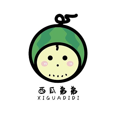 可爱电商积极向上团队logo中英文