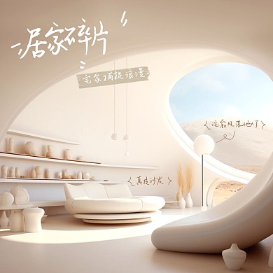 家居装饰产品营销效果模板